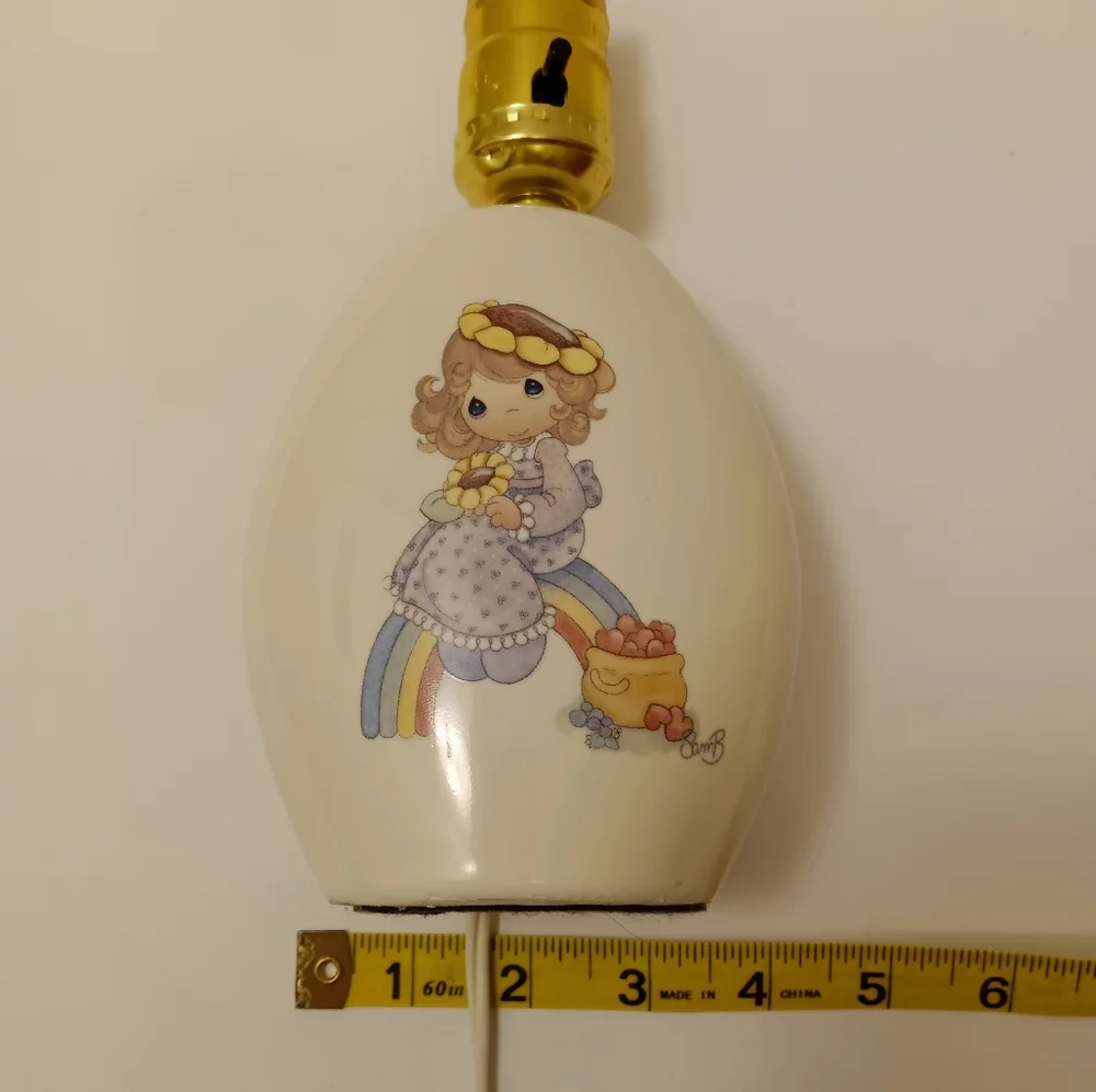 Precious Moments Vintage Small Lamp
